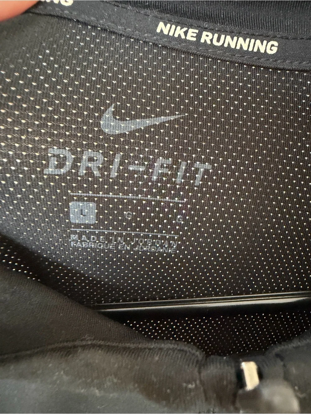 Nike Black Long-Sleeve Half-Zip Training Top